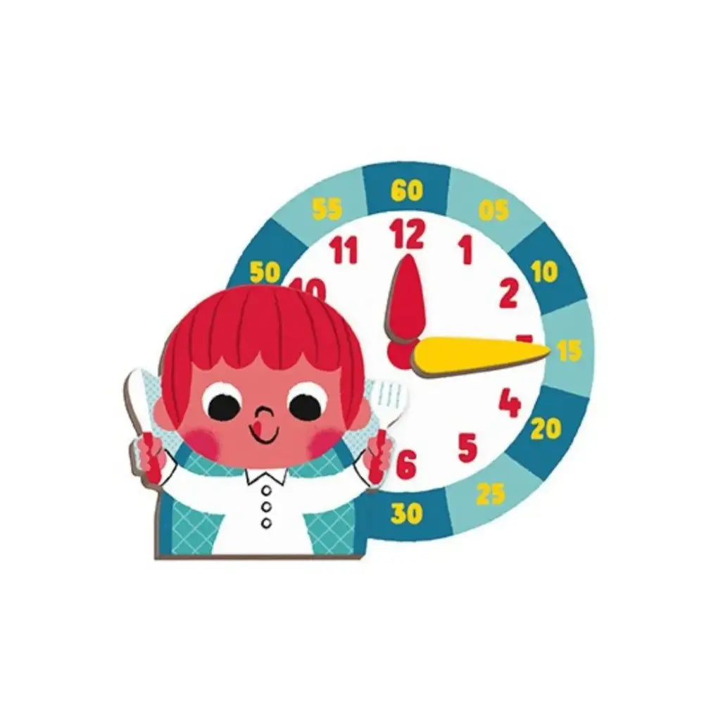 Magneti´Book - Aprendo la hora - Magnéticos