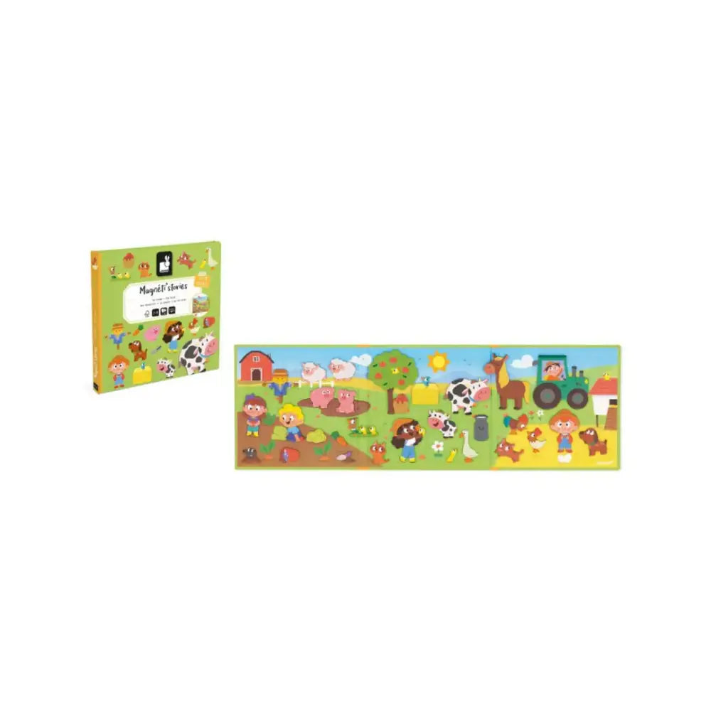 Magneti´ Stories La Granja Magnéticos Janod magneti-stories-la-granja-magneticos-para-ninos-con-tematica-de-rompecabezas-492