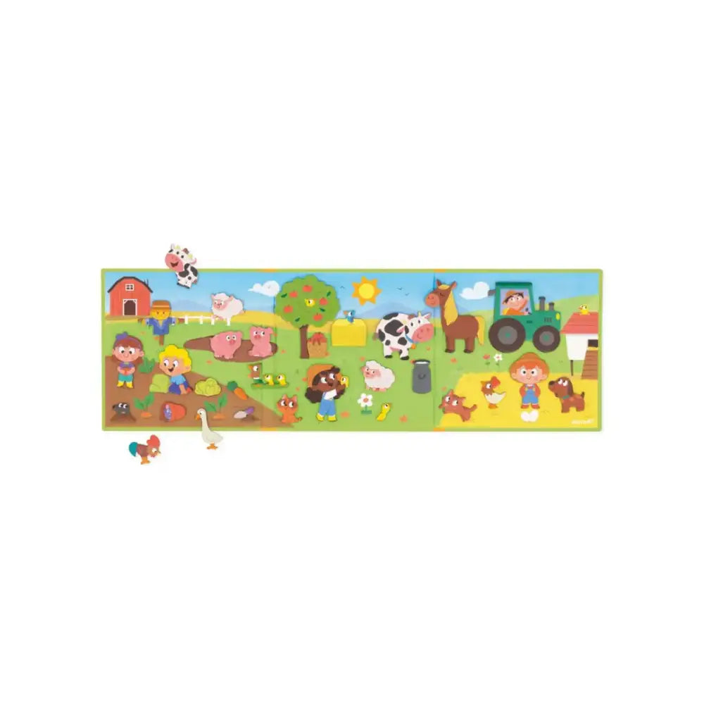 Magneti´ Stories La Granja Magnéticos Janod magneti-stories-la-granja-magneticos-vistoso-dibujos-animados-989