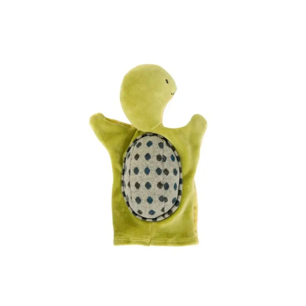 Marioneta Camille Moulin Roty marioneta-camille-amarillo-tortuga-mano-944