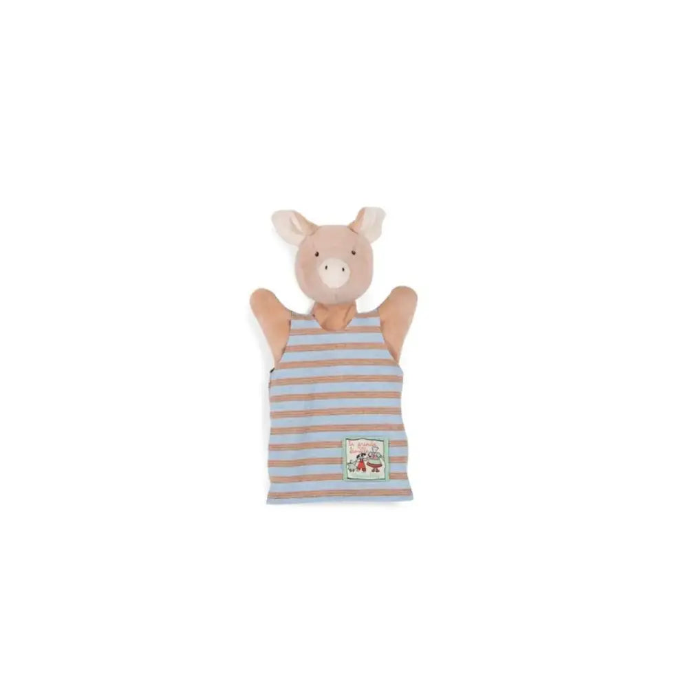 Marioneta Philemon Moulin Roty marioneta-philemon-rosa-cerdo-mano-725
