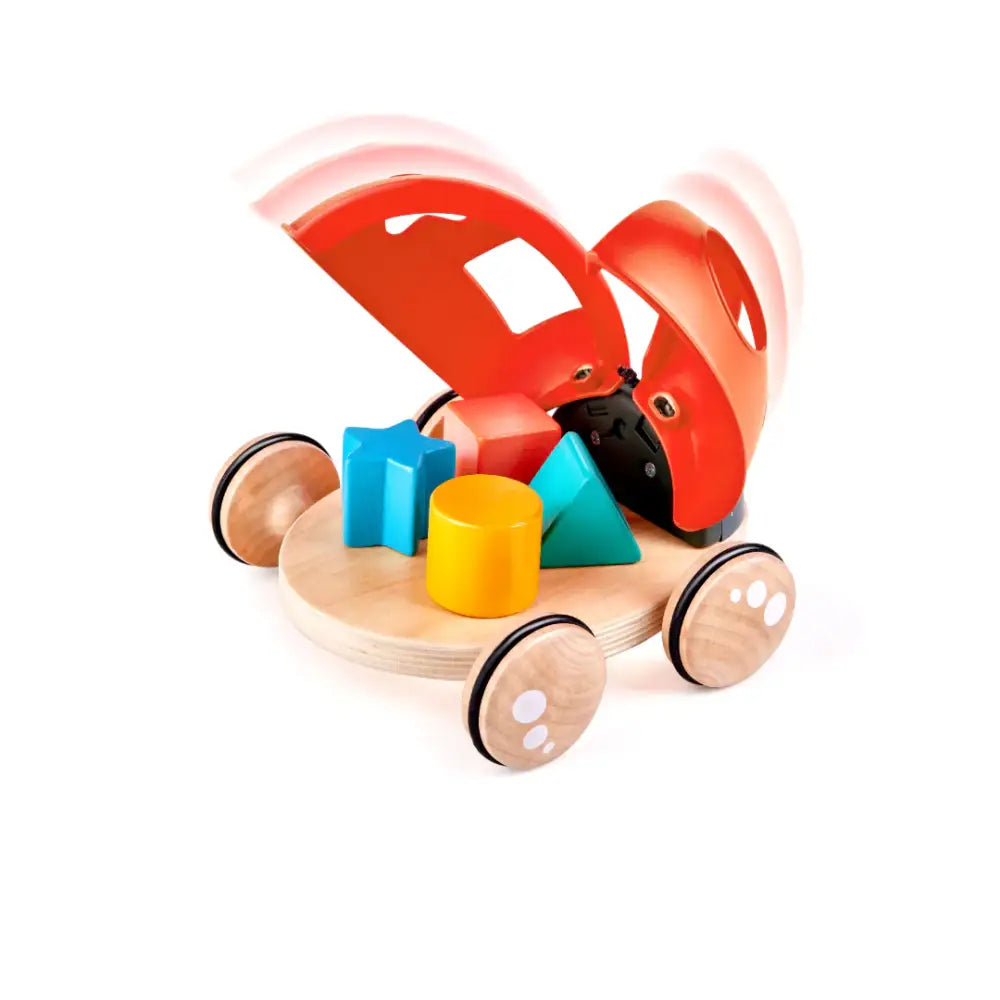 Mariquita Clasificadora Hape mariquita-clasificadora-de-madera-juguete-auto-117