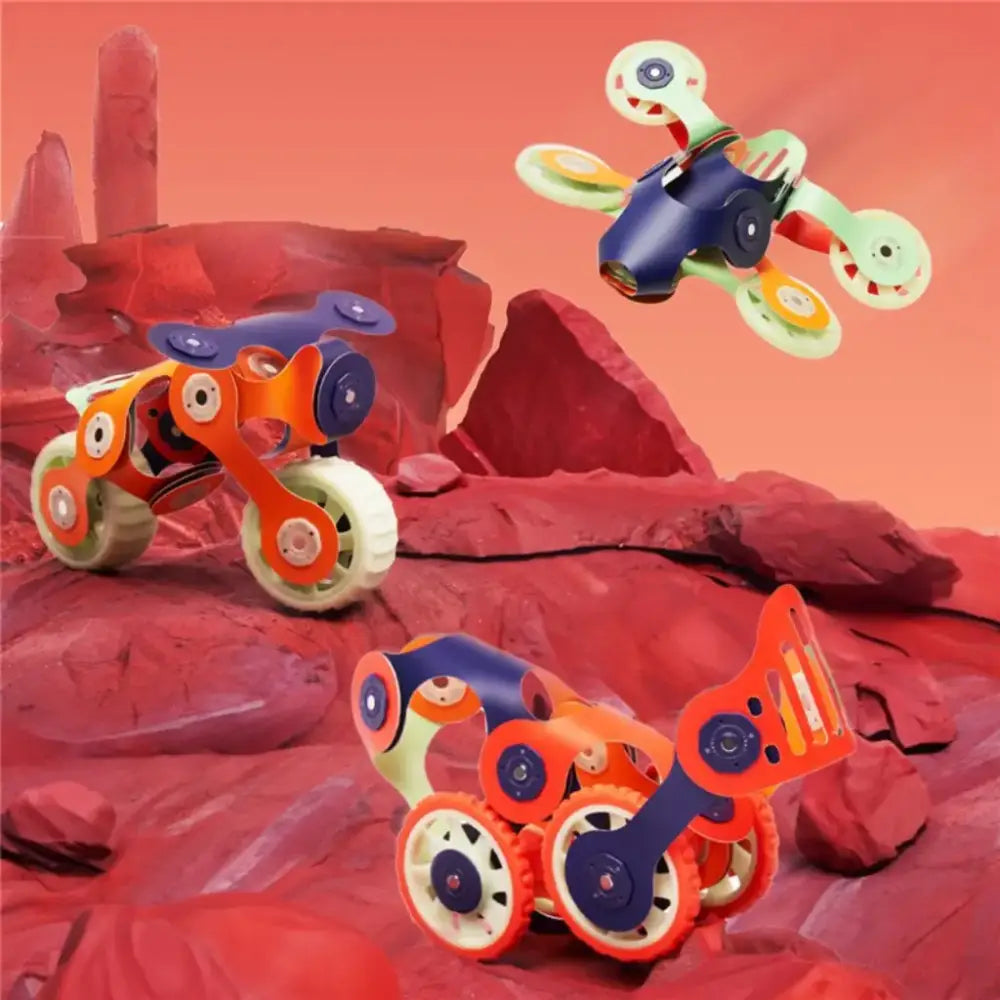 Mars Rovers Pack Magnéticos Clixo mars-rovers-pack-magneticos-vistoso-juguete-robots-991