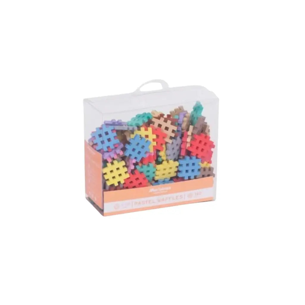 Mini waffle - 140 pzas Pastel