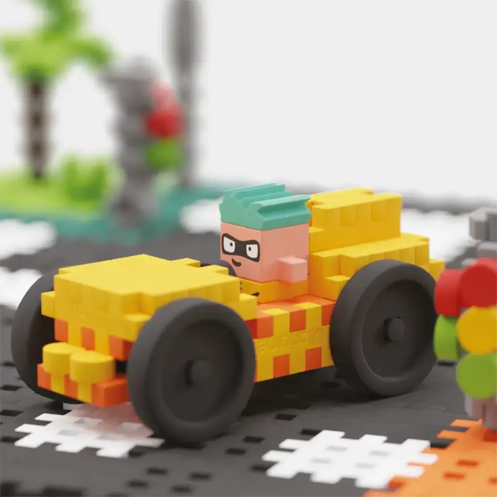 Mini waffle City - Calle Construcción Marioinex mini-waffle-city-calle-construccion-amarillo-bloquear-auto-898