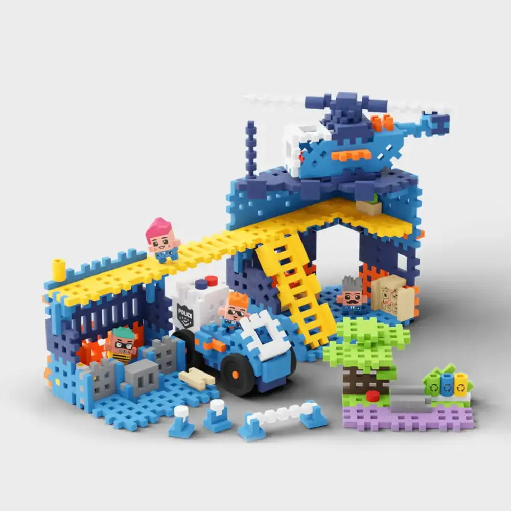 Mini waffle City - Comisaría de policía Construcción Marioinex mini-waffle-city-comisaria-de-policia-construccion-vistoso-bloquear-colocar-438