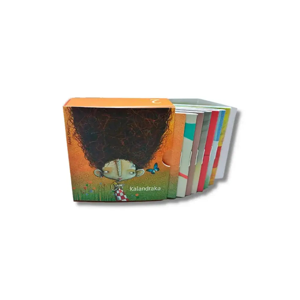 Minilibros Imperdibles 2 Libros Ilustrados Kalandraka mini-libros-para-sonar-2-ilustrados-pila-vistoso-ninos-443