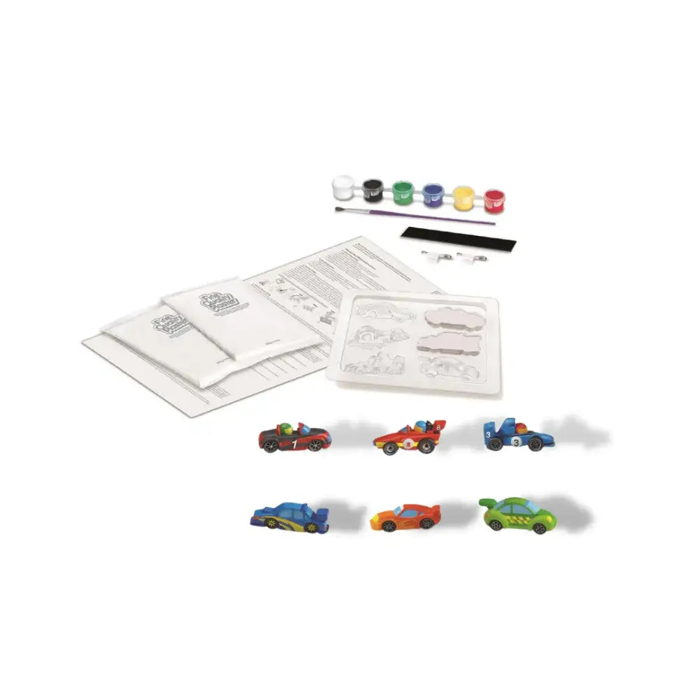 Moldea y Pinta - Coches Manualidades 4M moldea-y-pinta-coches-manualidades-pinta-tu-propio-juguete-carrera-925