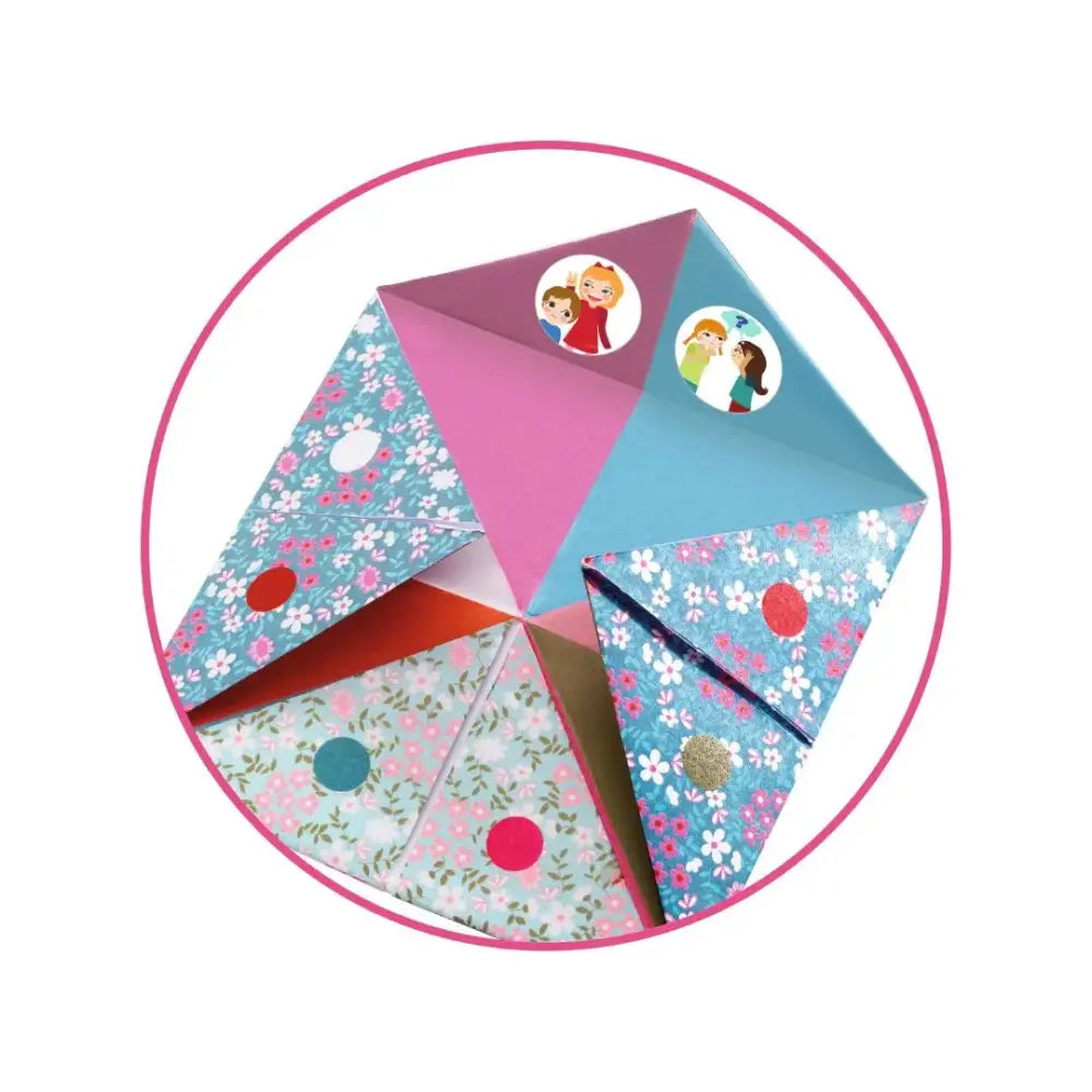 Origami Comecoco flores