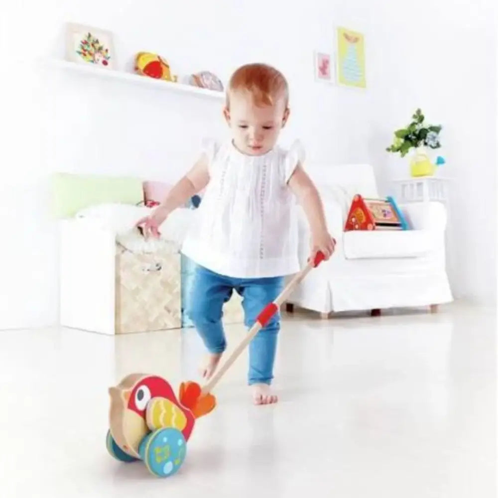 Pajarito Likly Hape pajarito-likly-vistoso-de-madera-arrastrar-524