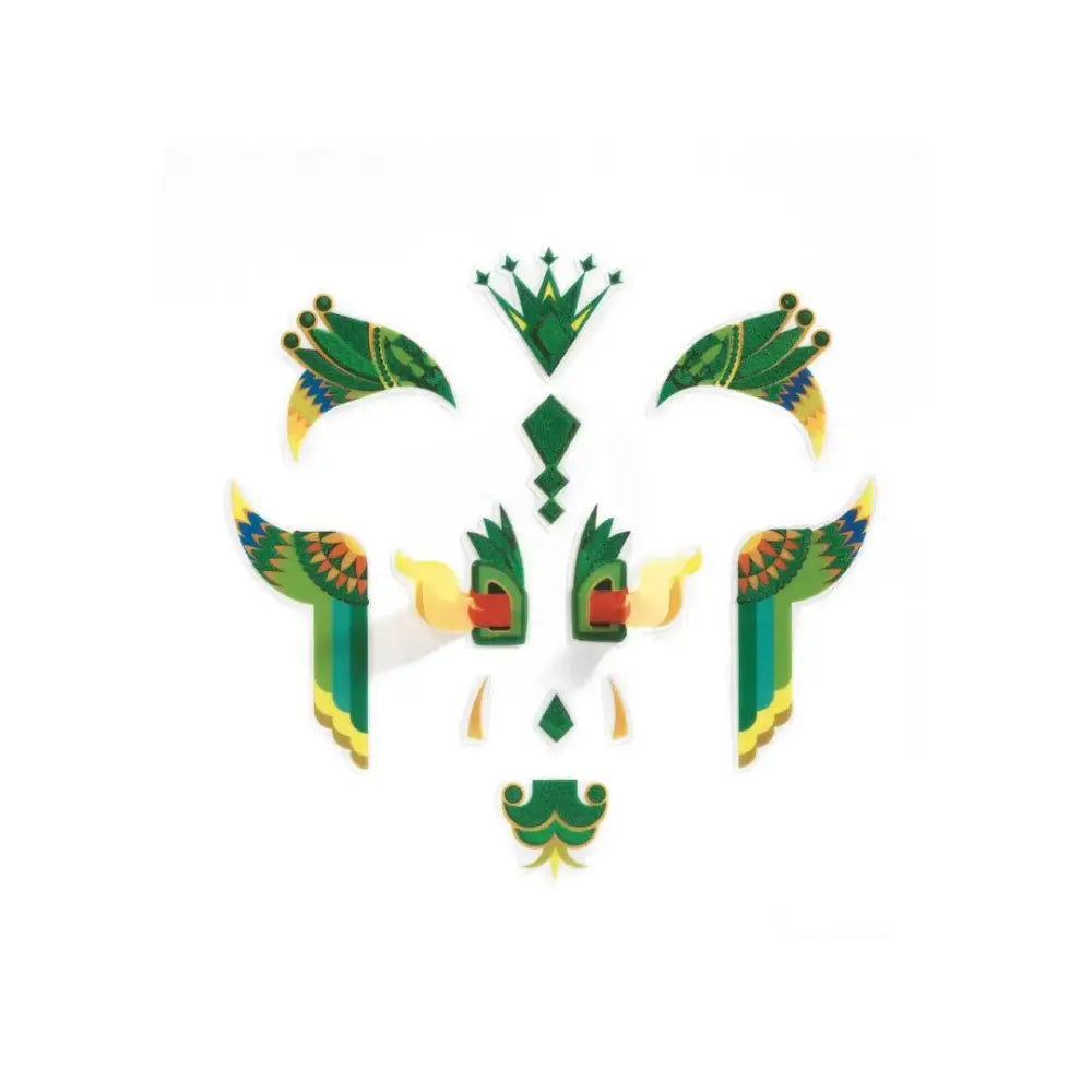 Pegatinas cara - Dragón