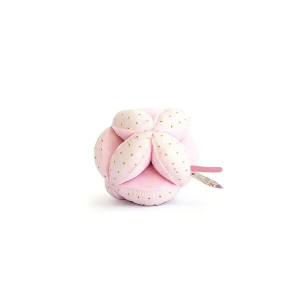 Pelotas Montessori Doudou et Compagnie pelotas-montessori-rosa-felpa-pelota-119