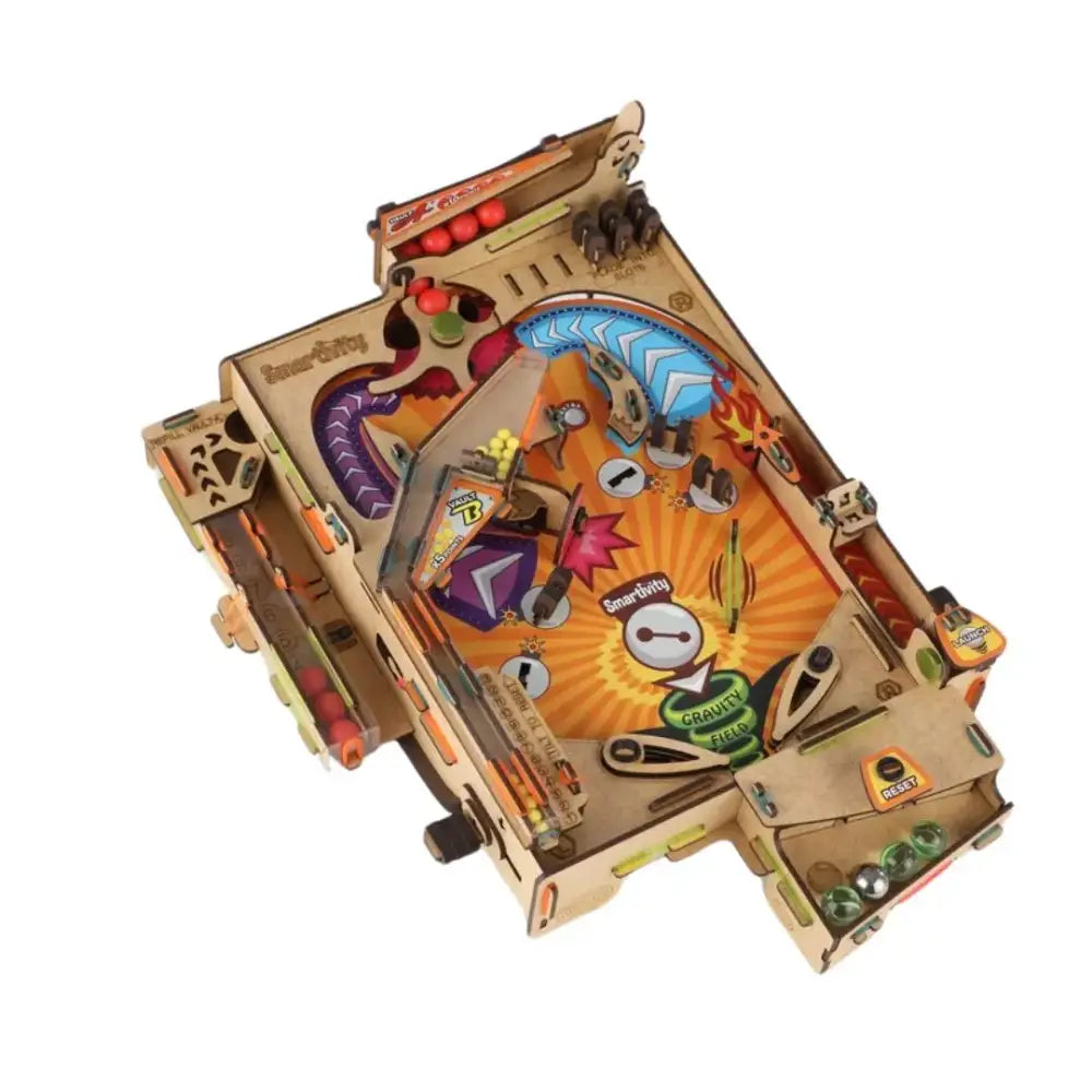 Pinball Flipper Construcción Smartivity pinball-flipper-construccion-de-madera-estilo-superficie-la-mesa-905