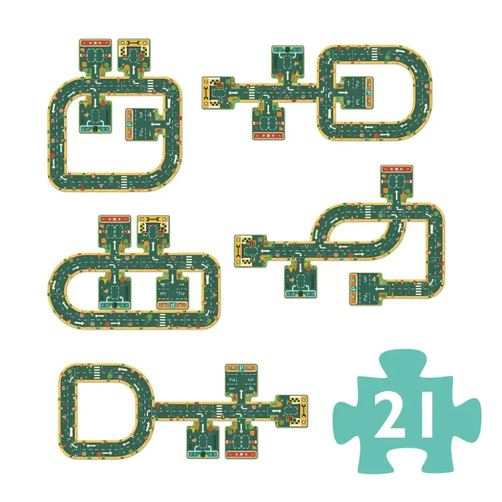 Pop to play - Carreteras Puzzles Pop to Play Djeco pop-to-play-carreteras-puzzles-955