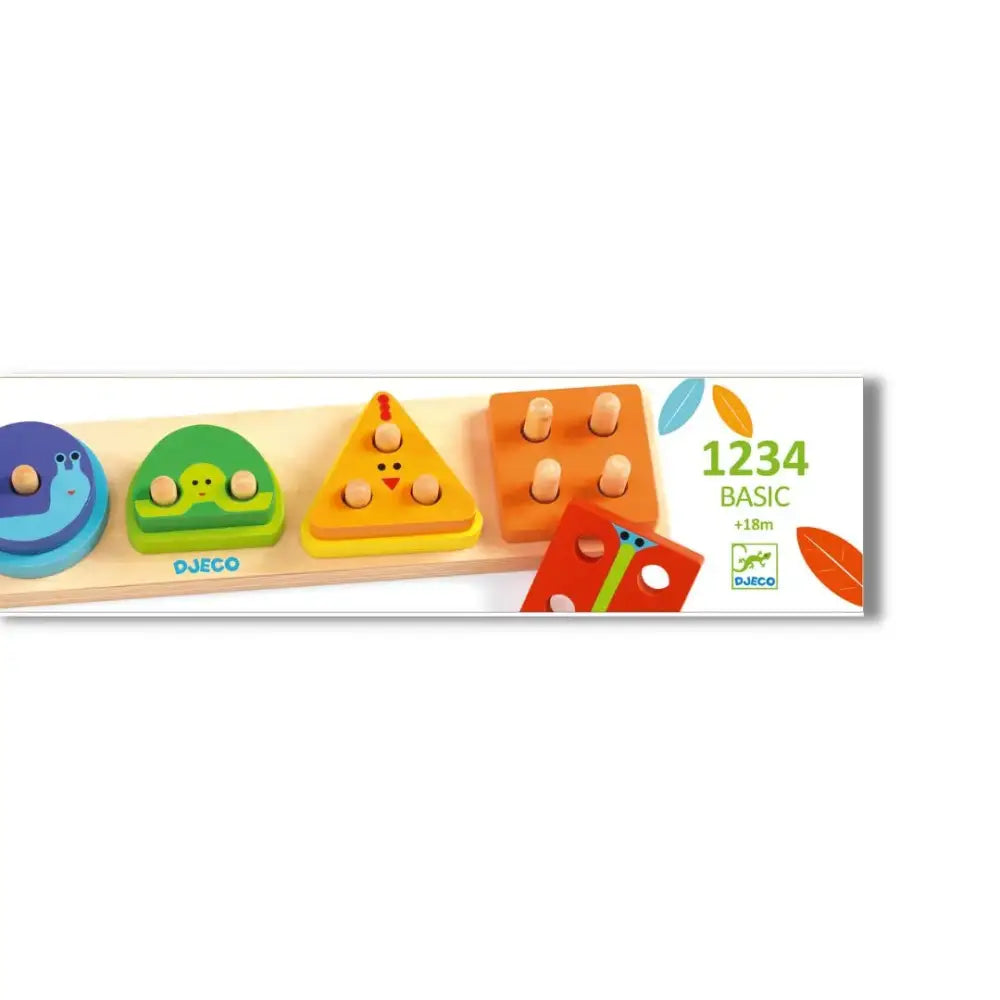 Primera edad - 1234Basic Encastre Djeco primera-edad-1234basic-vistoso-de-madera-juguete-788