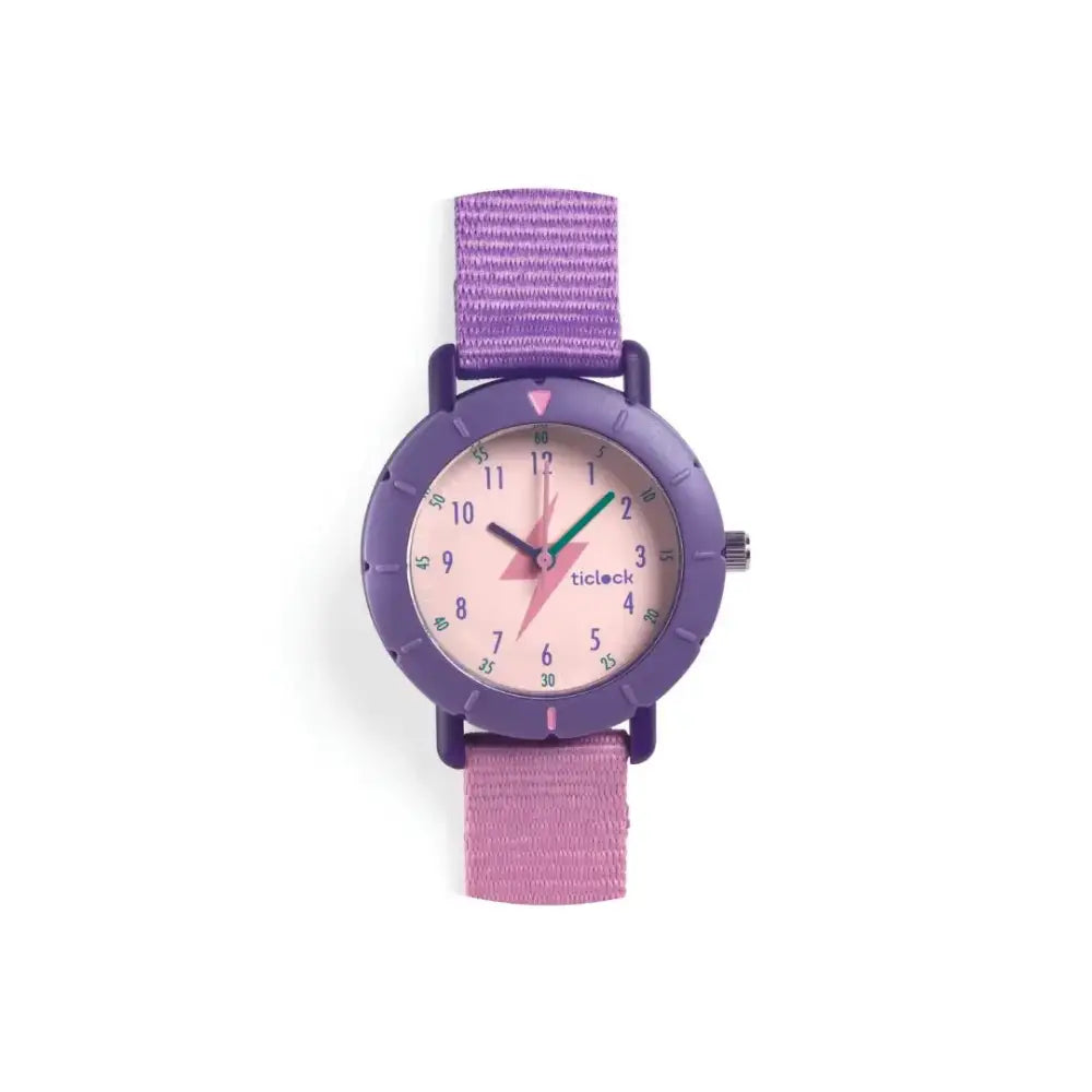 Reloj sport - Purple Flash Life style by Djeco reloj-sport-purple-flash-purpura-rosa-para-ninos-943