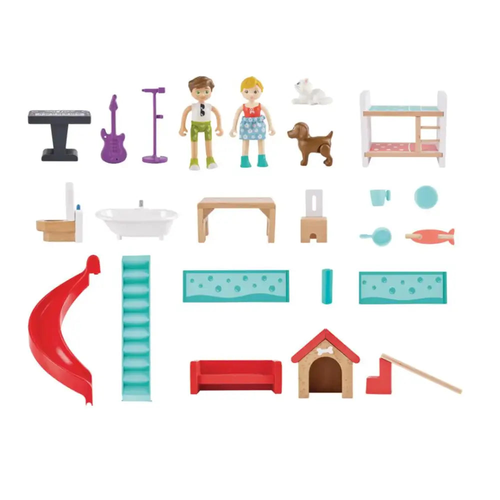 Rock and Slide House Hape rock-and-slide-house-recopilacion-juguete-muebles-705