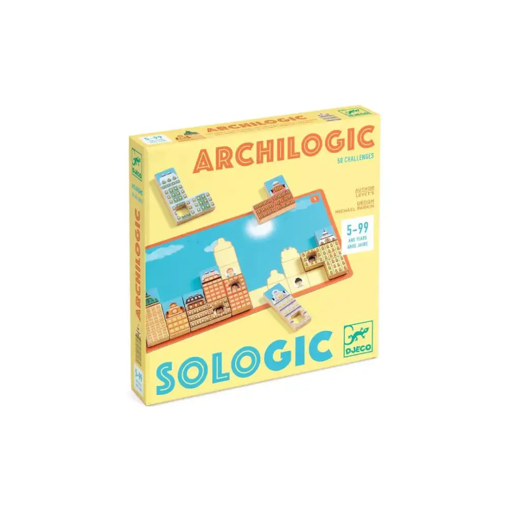 Sologic Archilogic Juego de lógica Djeco sologic-archilogic-junta-juego-caja-510