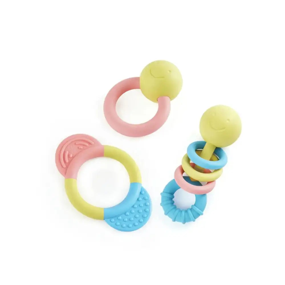 Sonajeros Mordedores Sonajeros Hape sonajeros-mordedores-vistoso-bebe-anillos-526