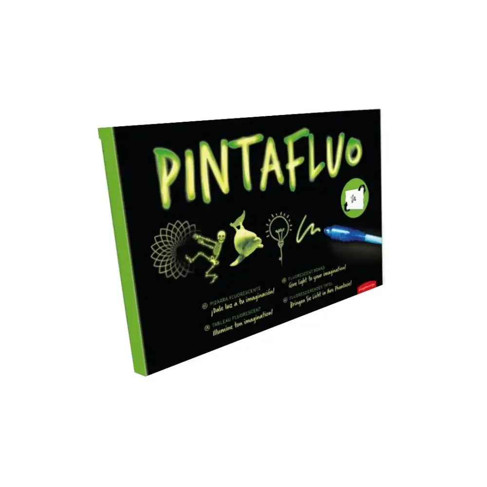 Tabla Pintafluo A4 Pizarras JuegaConmigo tabla-pintafluo-a4-pizarras-negro-almohadilla-verde-451