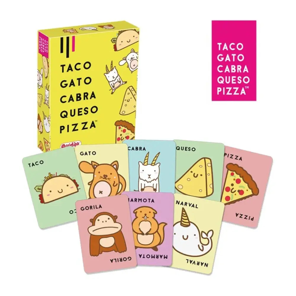 Taco, Gato, Cabra, Queso, Pizza Juegos de cartas Ludilo taco-gato-cabra-queso-pizza-juegos-de-cartas-tarjeta-juego-lindo-722