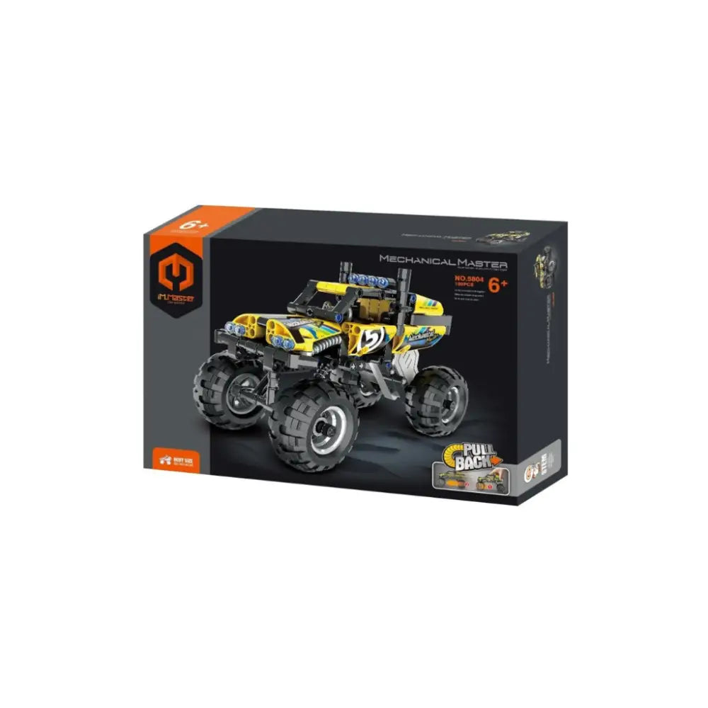 iM.Master Mechanical Master - Todoterreno 199 pzas Coches iMMaster todoterreno-4x4-amarillo-199-pzas-negro-monstruo-707