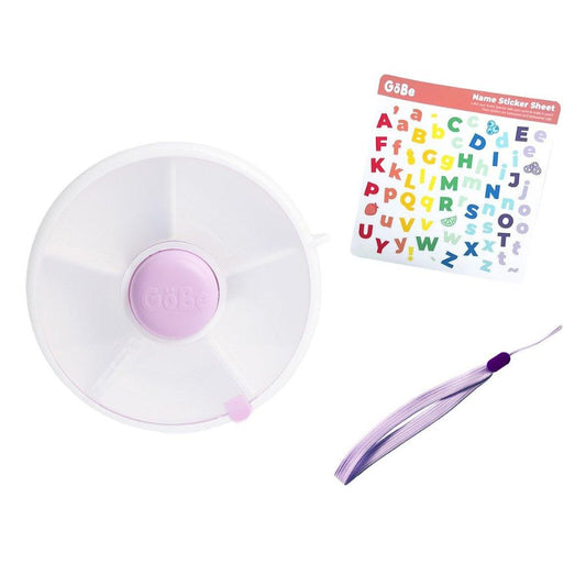 Caja Almuerzo Snack Spinner Flip - Taro Purple