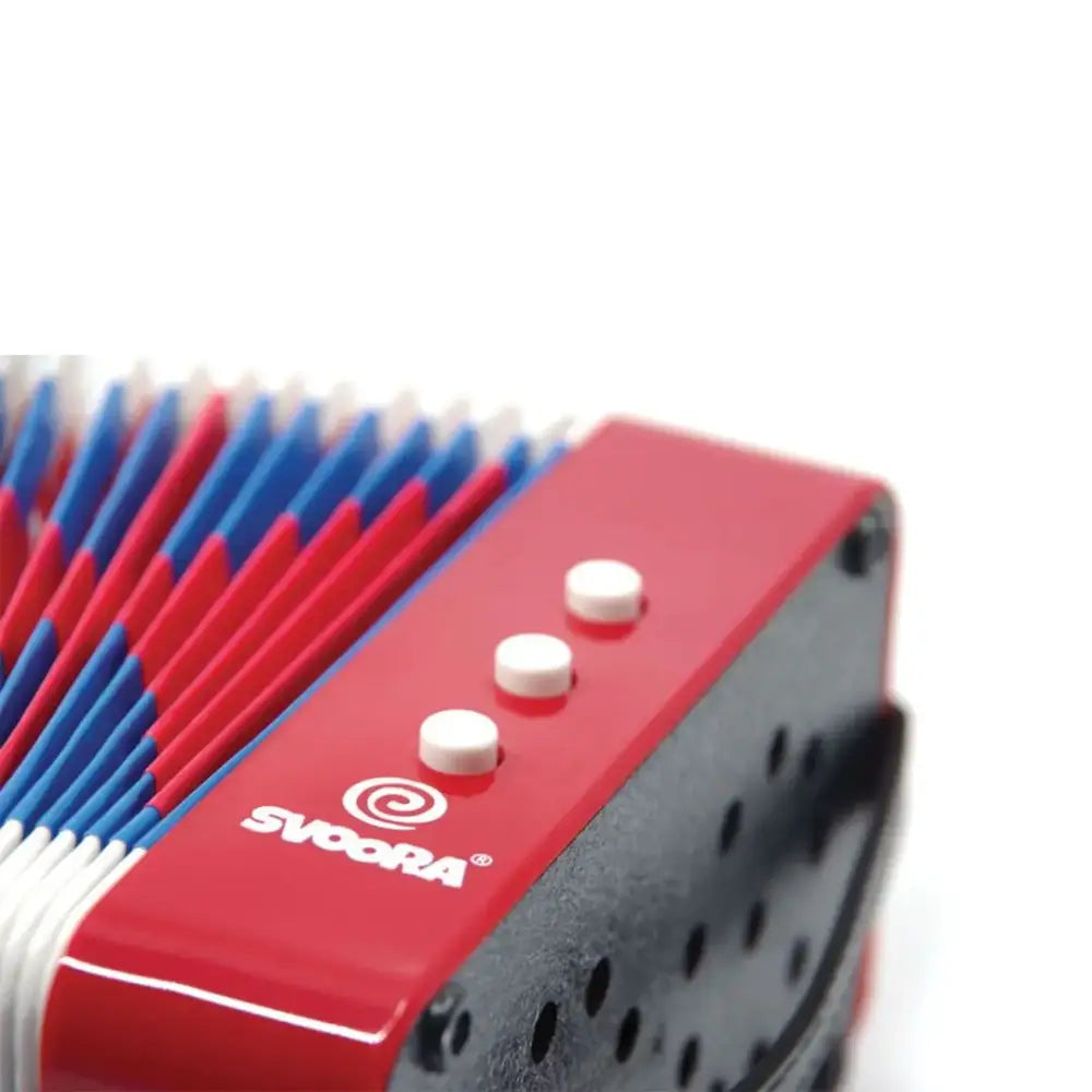 Acordeón Instrumento musical Svoora acordeon-instrumento-musical-rojo-azul-452