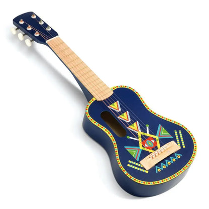 Animambo Guitarra 6 cuerdas metálicas Djeco animambo-guitarra-6-cuerdas-metalicas-marina-de-guerra-azul-juguete-778