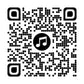 Código QR con un símbolo de nota musical en el centro.