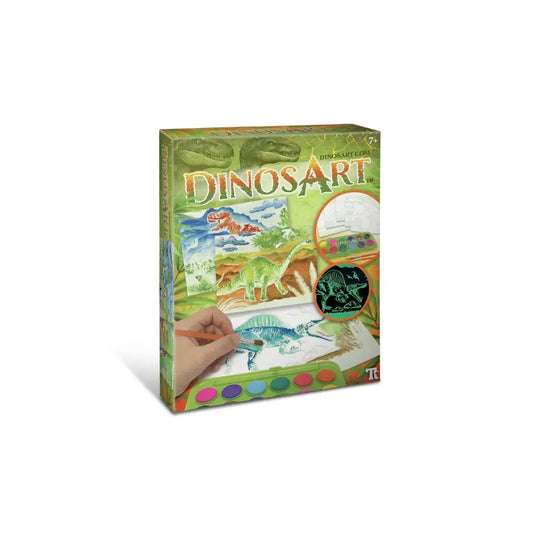 Aquarellas Mágicas de Dinosaurios - Manualidades