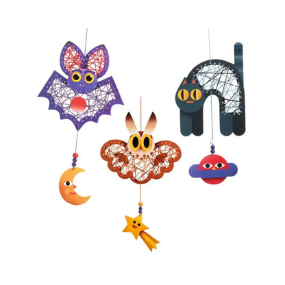 Artistic String La Noche Manualidades Djeco Art & Craft artistic-string-la-noche-manualidades-con-tematica-de-halloween-decoraciones-murcielagos-949