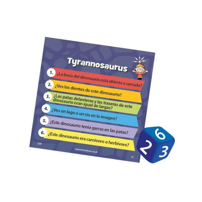 BrainBox - Dinosaurios Juegos de cartas ASMODEE brainbox-dinosaurios-juegos-de-cartas-espanol-idioma-pregunta-857