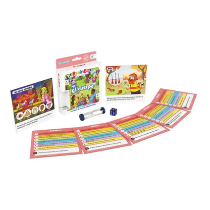 BrainBox Pocket - El cuerpo Juegos de cartas ASMODEE brainbox-pocket-el-cuerpo-juegos-de-cartas-educativo-junta-juego-385