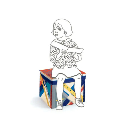 Caja de juguetes Cohete