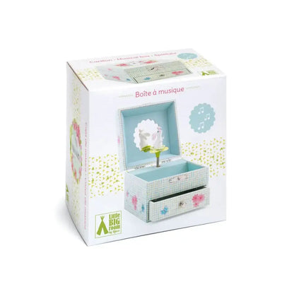 Caja de música - Conejito Life style by Djeco caja-de-musica-conejito-estampado-floral-musical-joyas-867