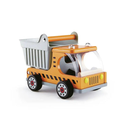 Camión Volquete Hape camion-volquete-de-madera-juguete-vertedero-615