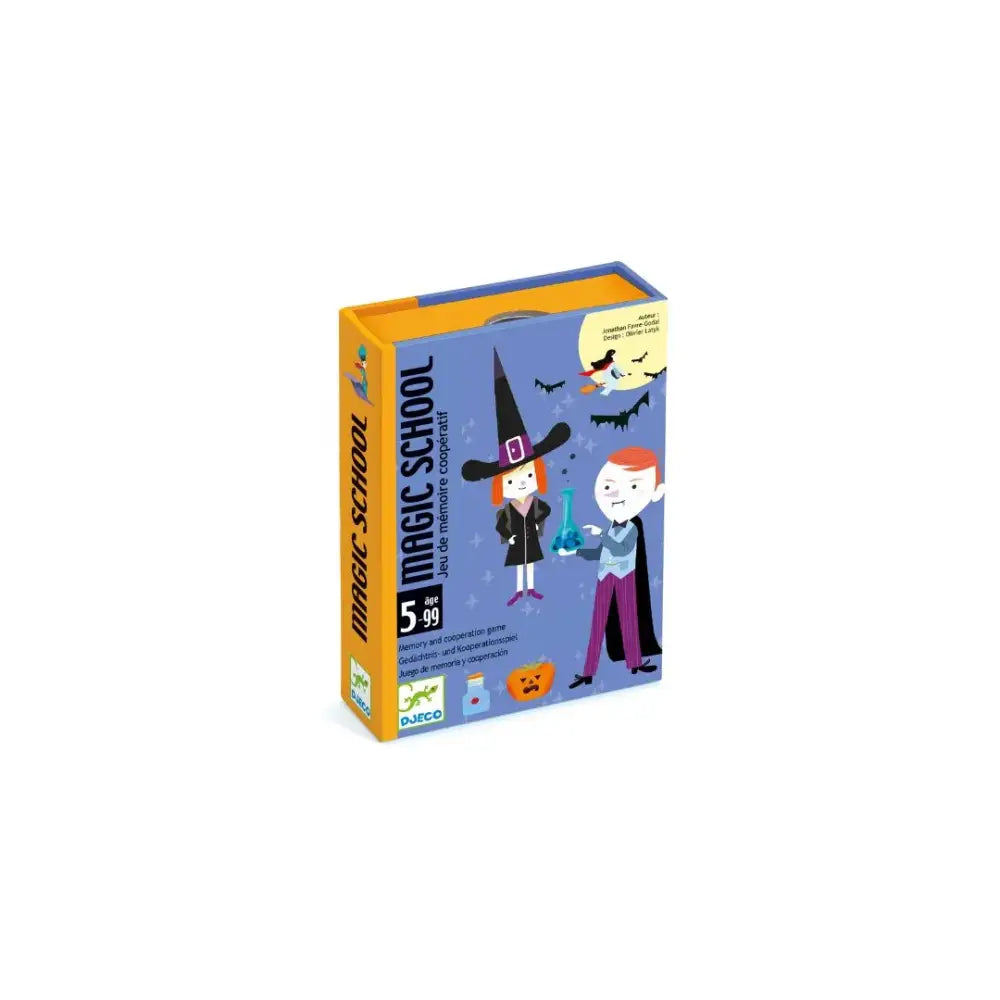 Cartas Magic school Djeco cartas-magic-school-naranja-juego-caja-291