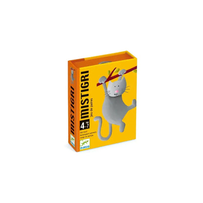 Cartas Mistigri Juegos de cartas Djeco cartas-mistigri-naranja-tarjeta-juego-287