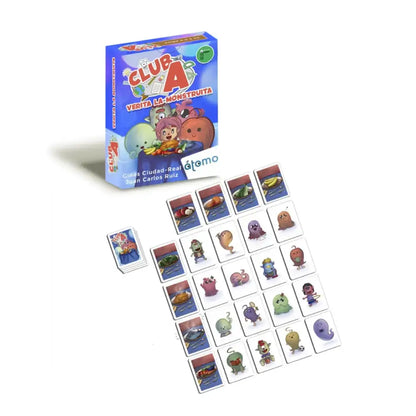 Club A - Verita la monstruita Juegos de cartas Atómo Games club-a-verita-la-monstruita-juegos-de-cartas-memoria-tarjeta-juego-279