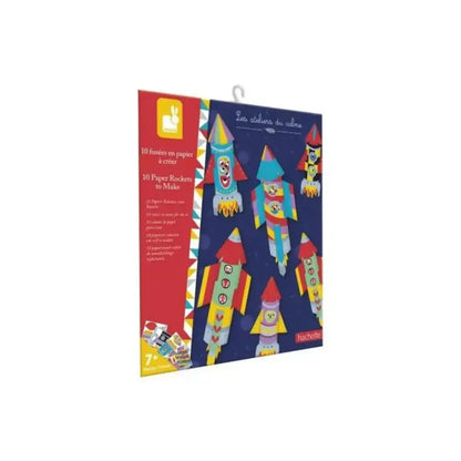 Cohetes de papel Janod cohetes-de-papel-para-ninos-artesania-equipo-420