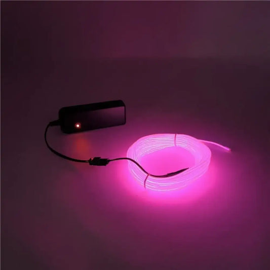 Colour Light Cord Pink