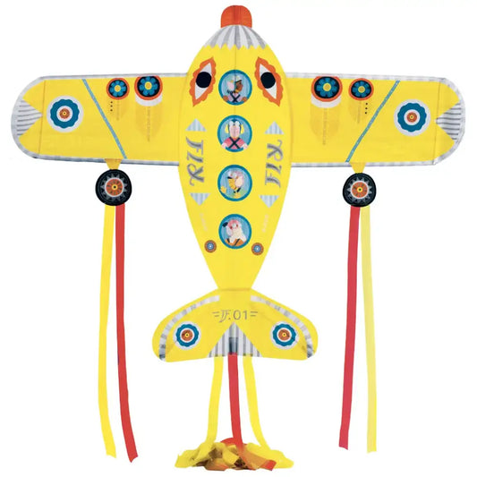 Cometa Maxi Plane Cometas Djeco 32161-Cometa-Avion-Djeco-Mukkies