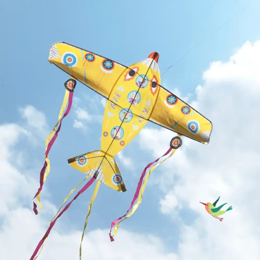 Cometa Maxi Plane Cometas Djeco 32161-Cometa-Avion-Djeco-Mukkies-c