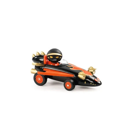 Crazy Motors Dragon Fire Coches Djeco crazy-motors-dragon-fire-coches-negro-naranja-juguete-328