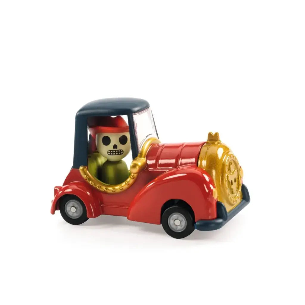 Crazy Motors Red Skull