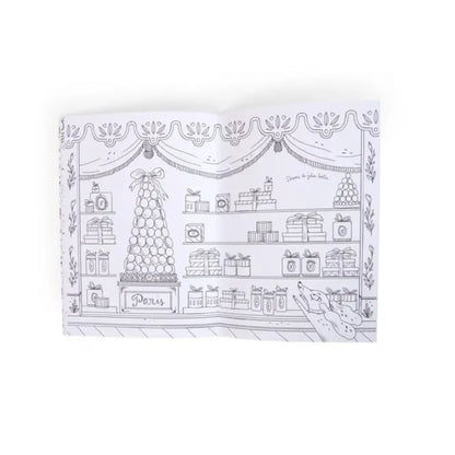 Cuaderno para Colorear - Las Parisinas Moulin Roty cuaderno-para-colorear-las-parisinas-dibujado-a-mano-bosquejo-decorado-773