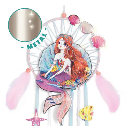 DIY Atrapasueño sirena Do It Yourself Djeco Art & Craft diy-atrapasueno-sirena-do-it-yourself-decorativo-metal-alfiler-285