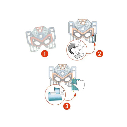 DIY Súper Robots Do It Yourself Djeco Art & Craft diy-super-robots-do-it-yourself-instructivo-diagrama-tres-777