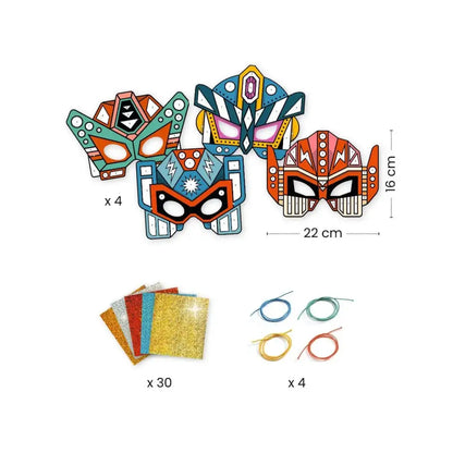 DIY Súper Robots Do It Yourself Djeco Art & Craft diy-super-robots-do-it-yourself-vistoso-con-tematica-de-robot-fiesta-947